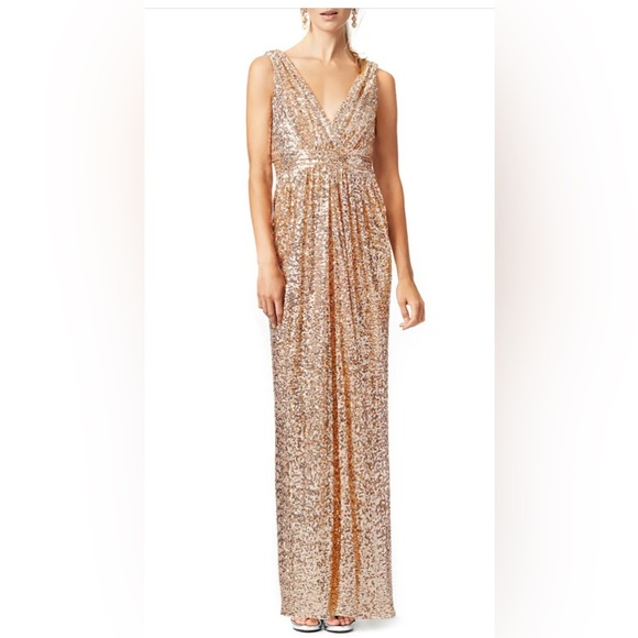 Badgley Mischka Glitz Gown size 6 - Picture 1 of 13